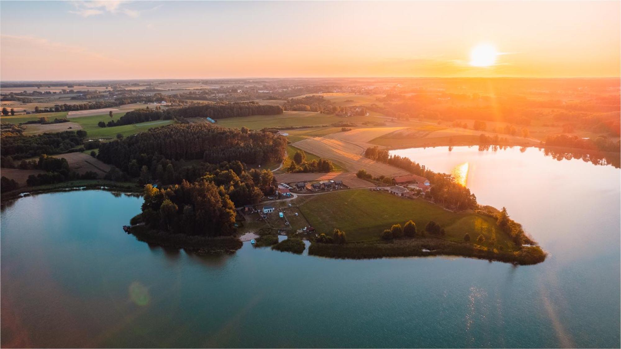 Domki Nad Jeziorem - Zalesie 7D Zalesie (Olsztyn) Esterno foto